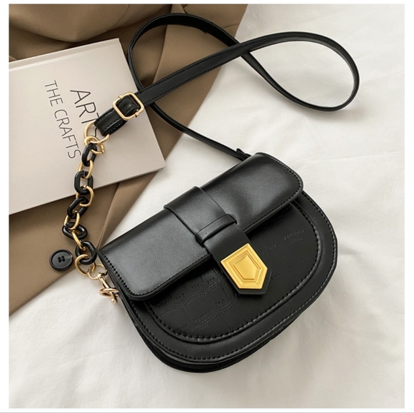 Brand New Vintage Small Women Saddle Shoulder Bags PU Leather Crossbody … - Picture 2 of 5